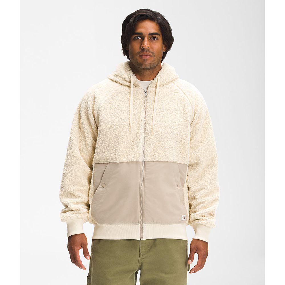 The North Face Ridge Full Zip Ανδρικα Μπουφάν Fleece - Μπεζ / (EVNX47196)